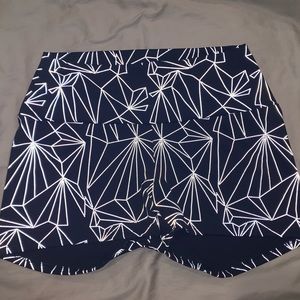 Freedom Rave Wear reflective shorts